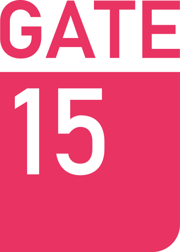Gate15 logo